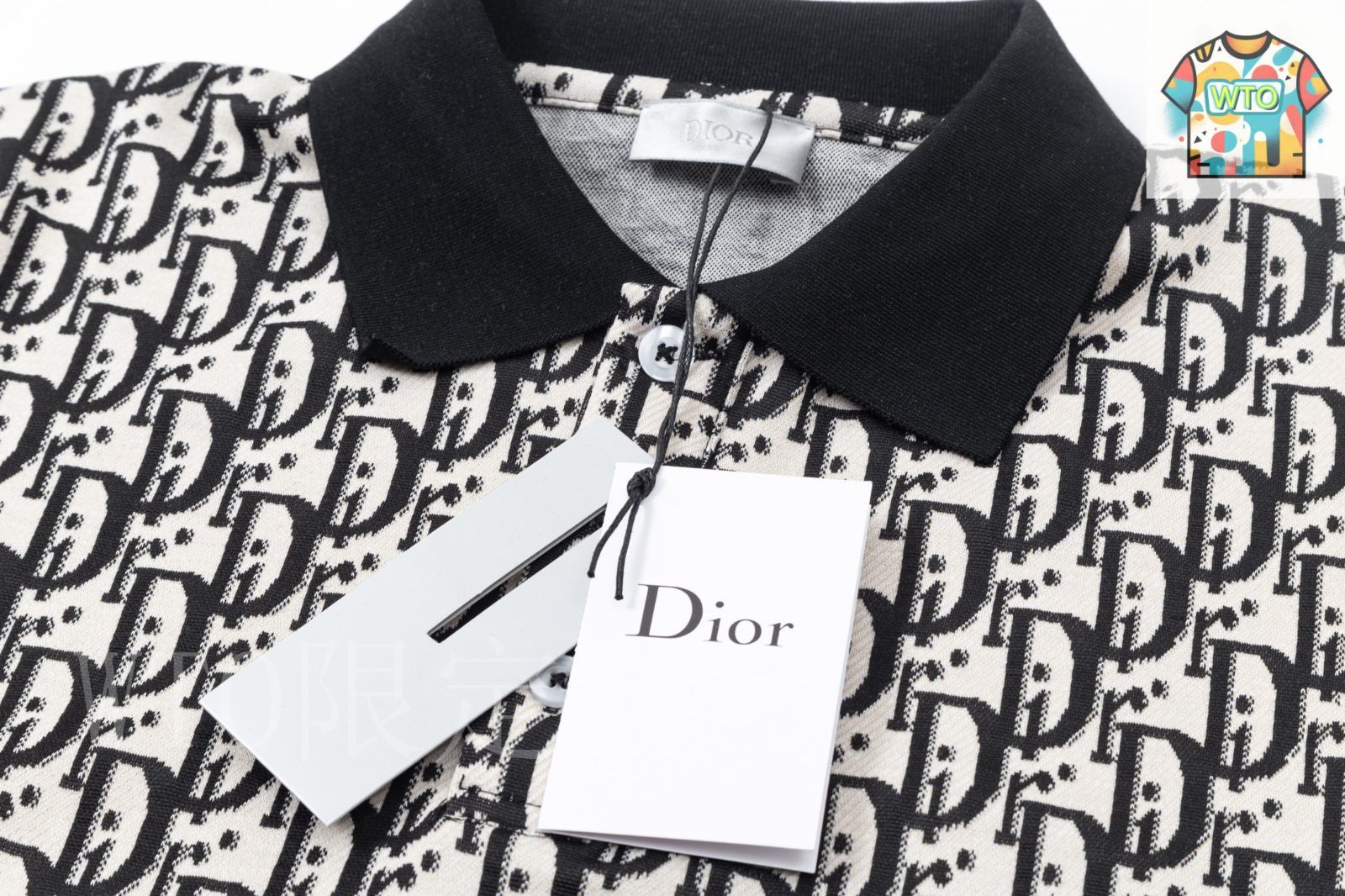 今日特価】Dior 2025 Black Jacquard Logo ユニセックス