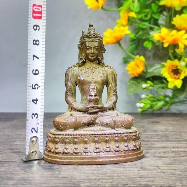 銅製 地蔵王菩薩 仏像 礼仏 供養 装飾品 工芸品 美術品 仏像 地蔵王菩薩仏像 家内 仏堂 供仏 銅製品 工芸品 置物 - メルカリ