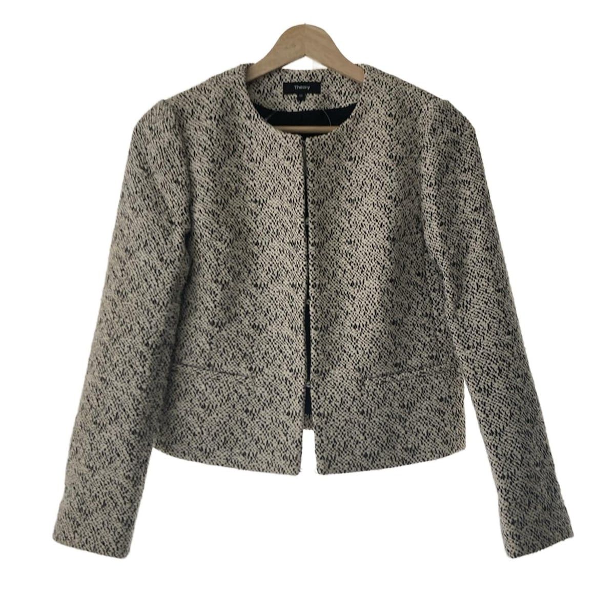 新品 Theory セオリー ジャケット 0 theory(セオリー) ジャケット サイズ00 XS レディース美品 - 白
