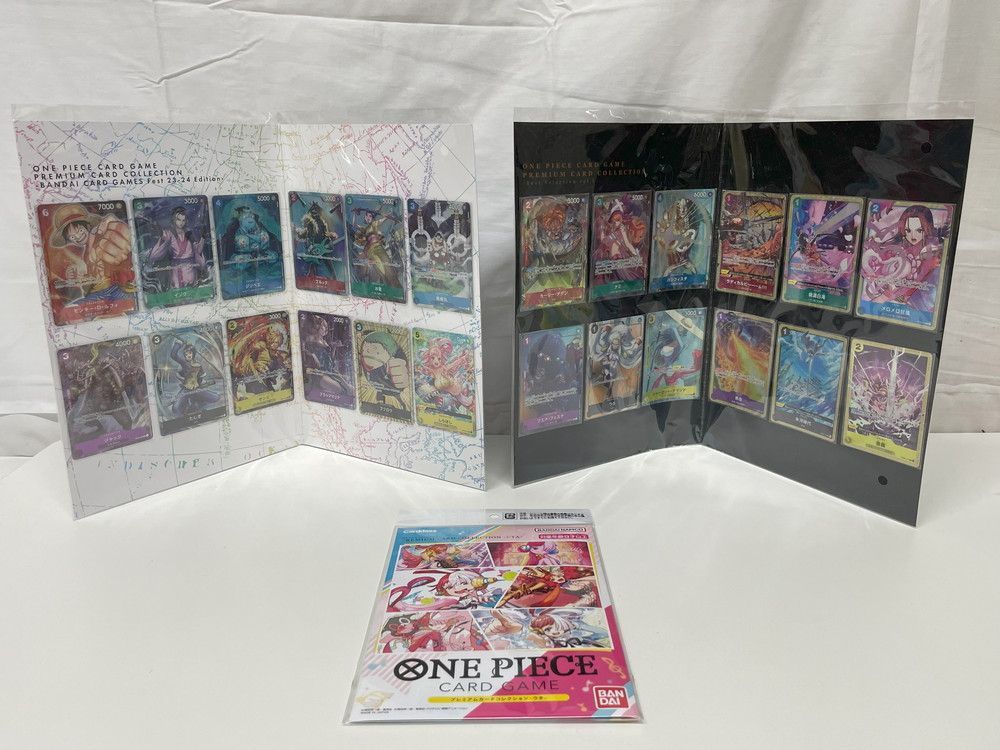 ONE PIECE ワンピース カードコレクション ウタ プレミアムカードコレクション ベストセレクション のまとめ売り ファイルとカード