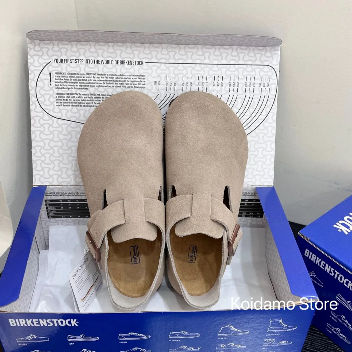 BIRKENSTOCK LONDON Casual Shoes/ビルケンシュトック ロンドン スエード レザー 箱付 サンド 男女兼用（35-44）  - メルカリ