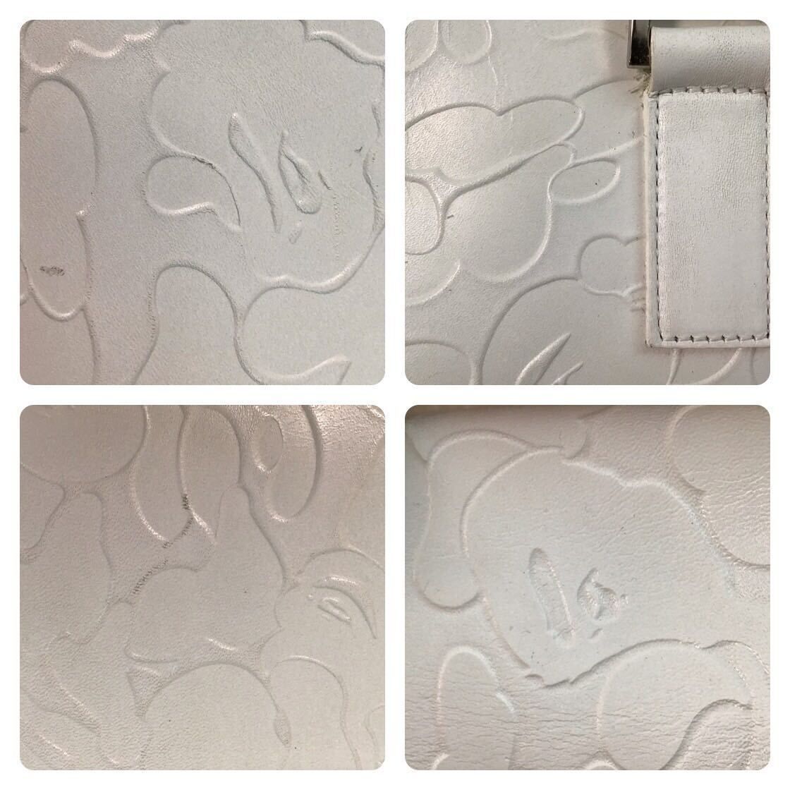 本革 型押しレザー ショルダー トートバッグ a bathing ape Leather