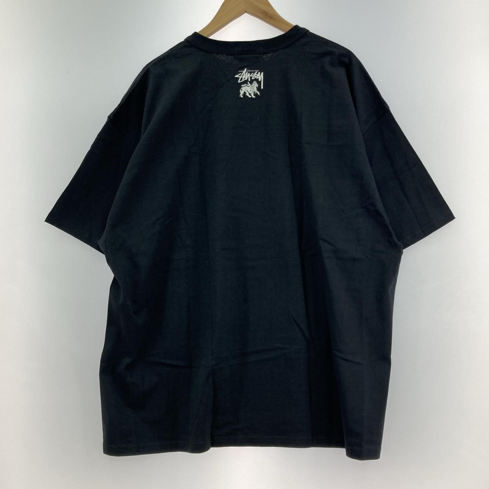 STUSSY×CHAMPION Tシャツ ブラック XL