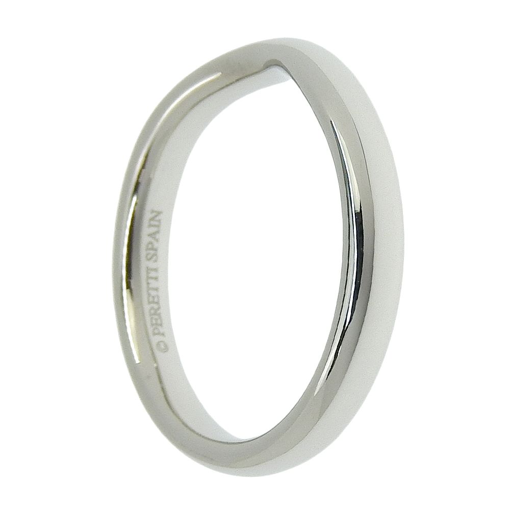 TIFFANY ティファニー カーブド バンド リング 10.5号 Pt950 TIFFANY ティファニー カーブド バンド リング 10.5号 Pt950