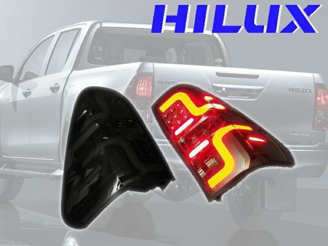 [COLIN]GUN125 ハイラックス・レボ用LEDテールレンズ(スモーク)【TTHILUX-1LTB-SC-20】