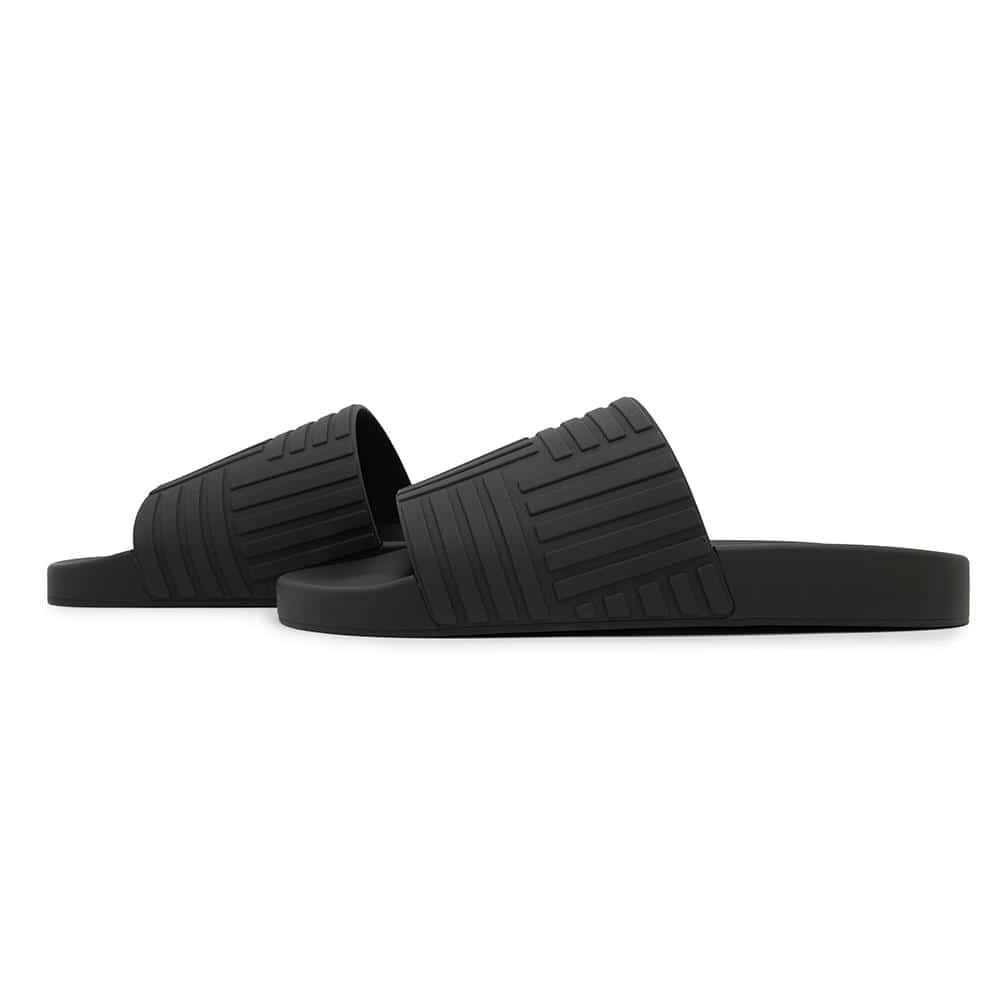 新品 BOTTEGA VENETA サンダル ラバー スライド サンダル ボッテガヴェネタ サンダル バンド スライド ラバー メンズ