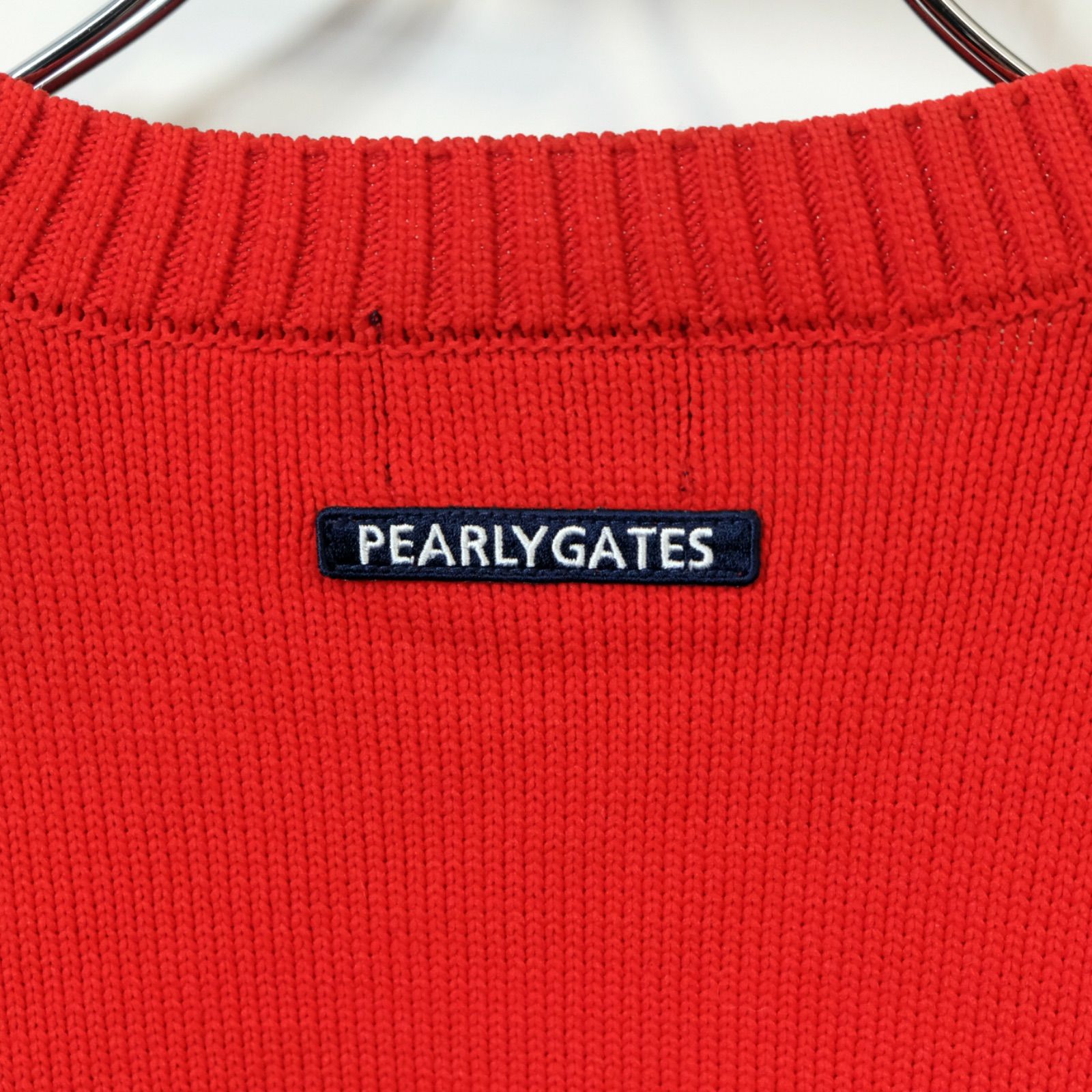 PEARLY GATES × MOMOKO UEDA 23AW インターシャクルーネックニット 5