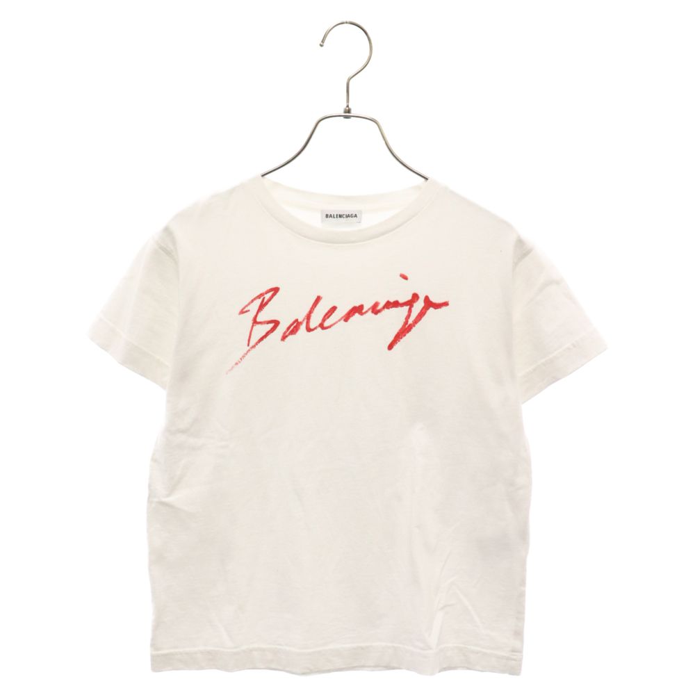 正規 BALENCIAGA バレンシアガ シグネチャーロゴ Tシャツ 【公式通販】