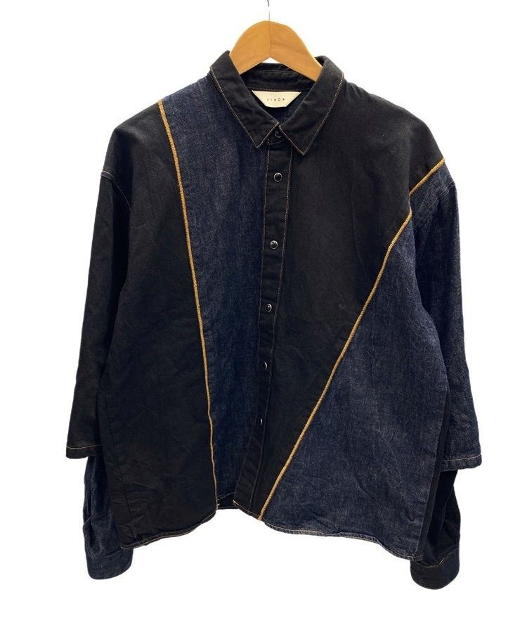 ジエダ Jieda SWITCHING DENIM SHIRT スイッチング デニムシャツ MADE  