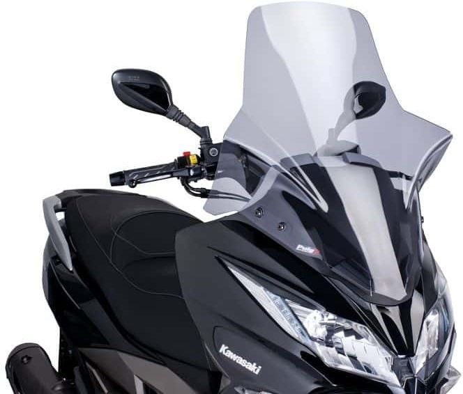 【新品】バーグマンストリート EX ウインドスクリーン　スモークシールド 新品】バーグマンストリート EX ウインドスクリーン スモークシールド