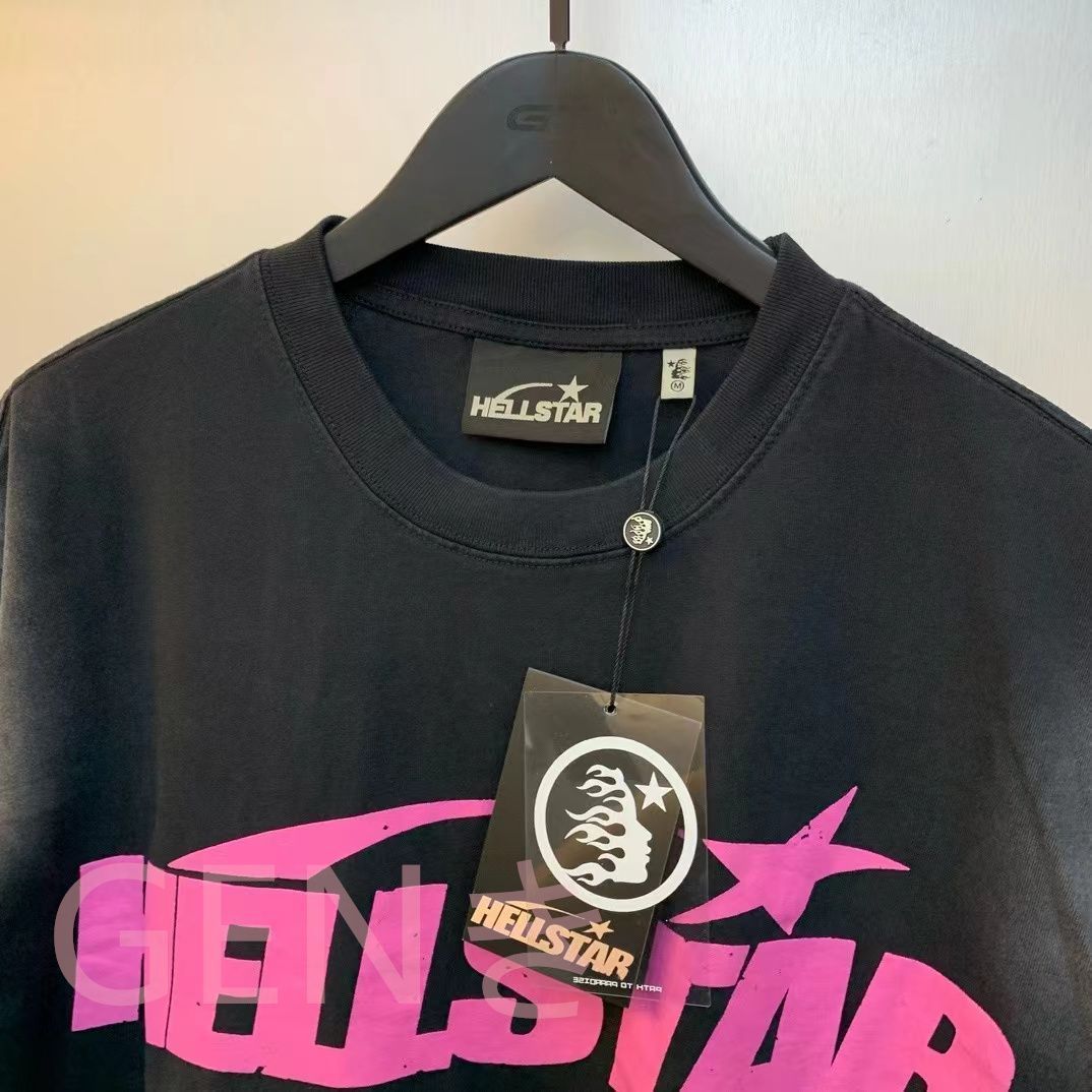 【人気商品・新品未使用】Hellstar Studios ヘルスター 半袖 Tシャツ 男女兼用 R791