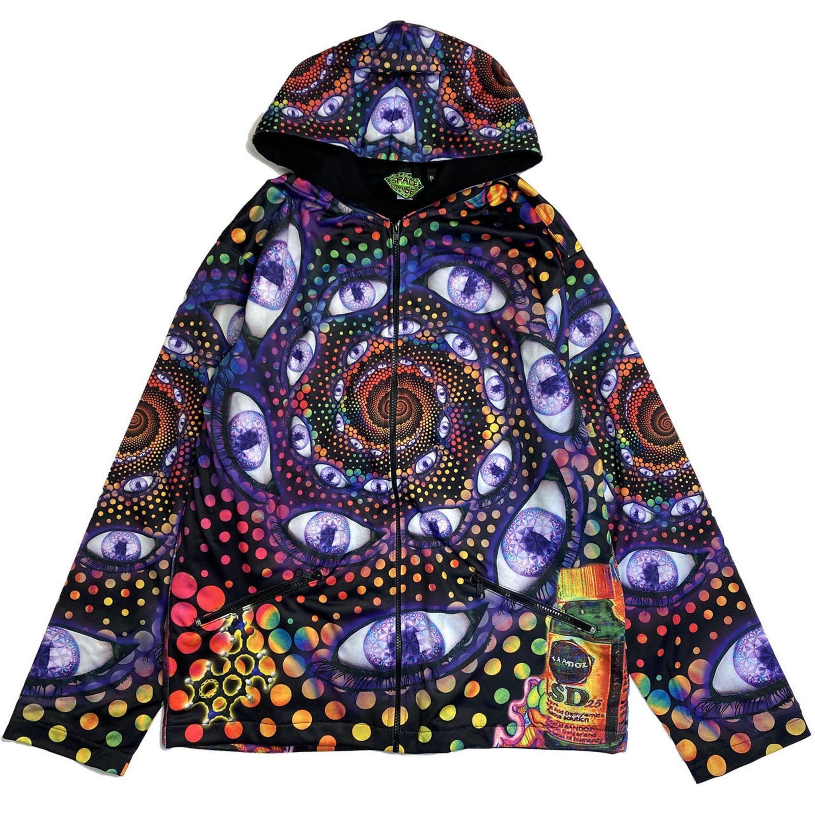 SPACE TRIBE（スペーストライブ）フーディー＊サイケ＊スペトラ＊M