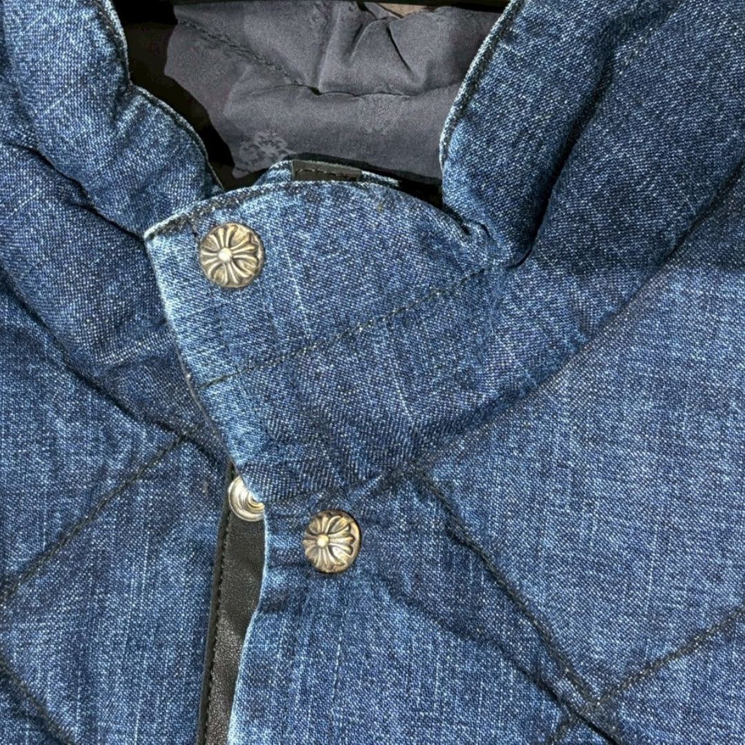 クロムハーツ Chrome Hearts TEENAGE KICKS デニム キルティング 中綿