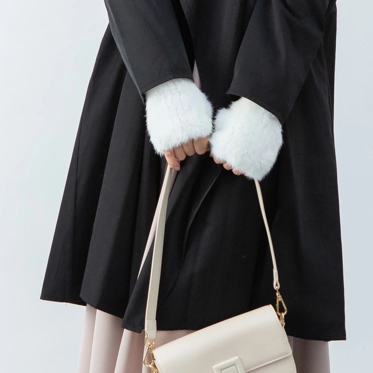 ファー アームウォーマー