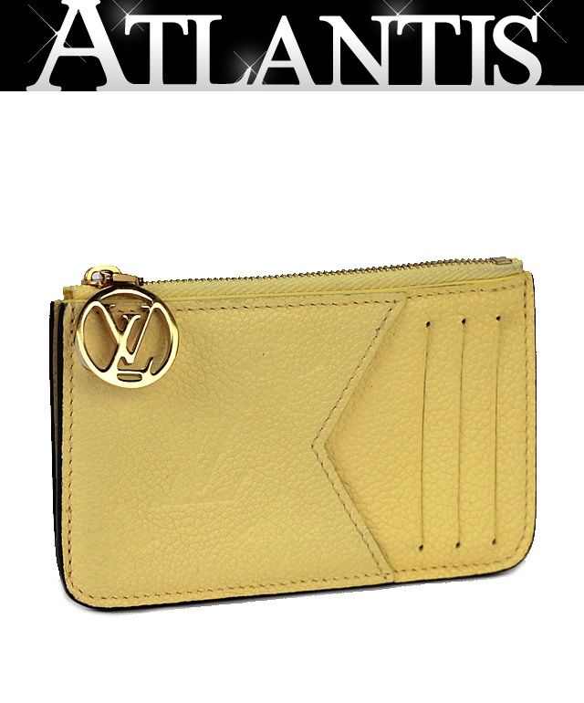 ルイヴィトン Louis Vuitton ポルトカルト ロミー ジョーヌ カードケース アンプラント M82044 71018