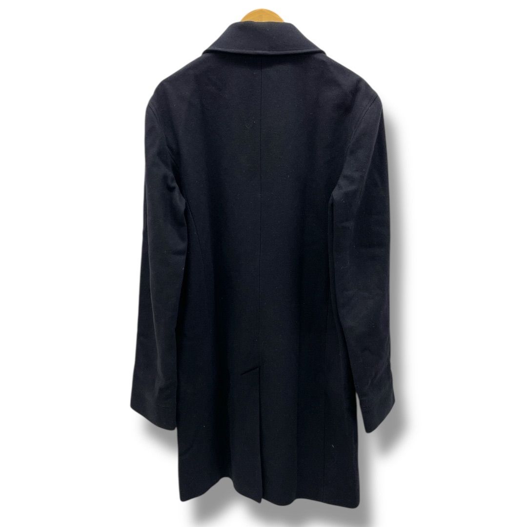 A.P.C. ネイビー ウールステンカラーコート 38 A.P.C. ネイビー ウールステンカラーコート 38 A.P.C. ウール ステン