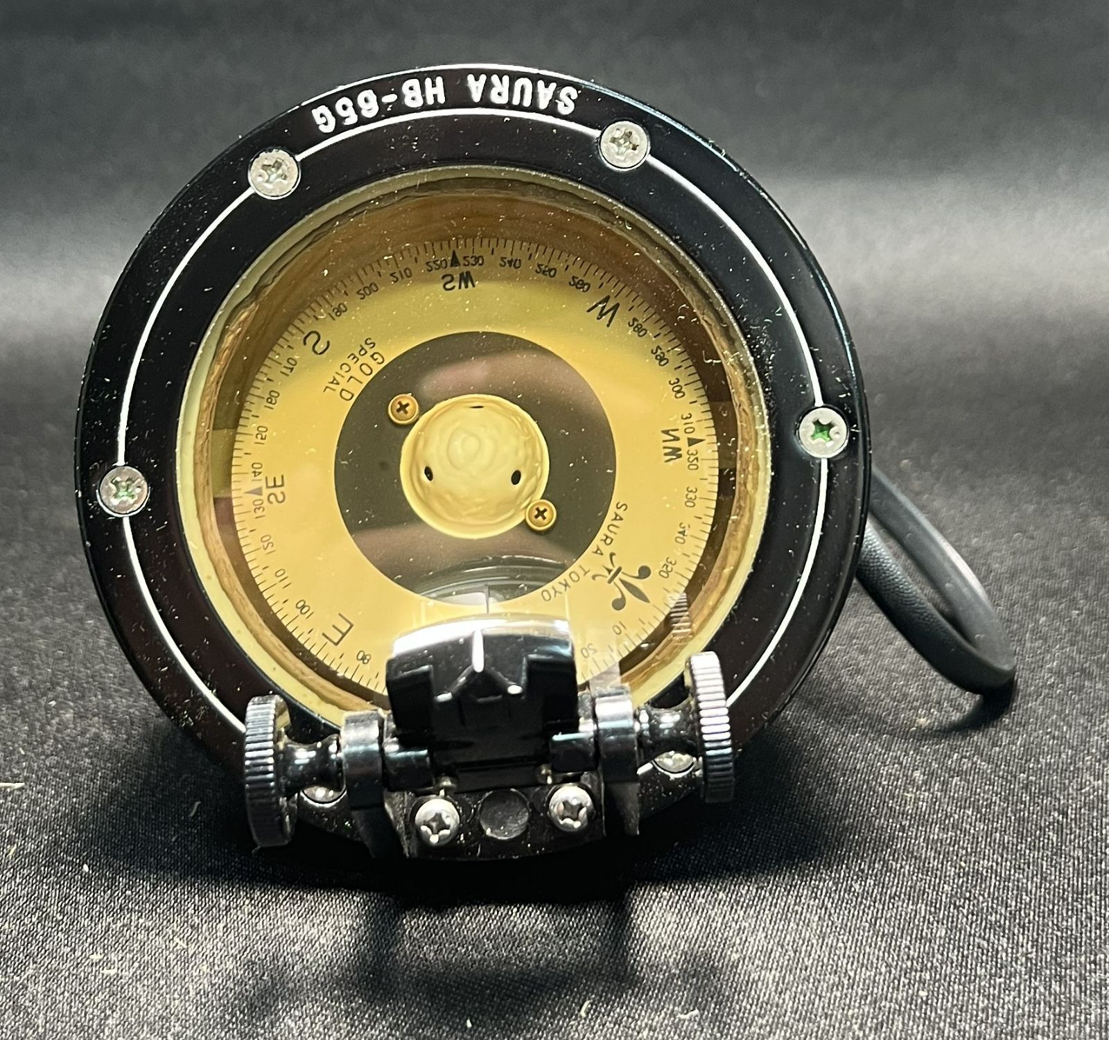 ハンドコンパス SAURA HB-65Ⅱ 羅針盤 ハンドコンパス SAURA HB-65Ⅱ 羅針盤 Vintage Saura Hand