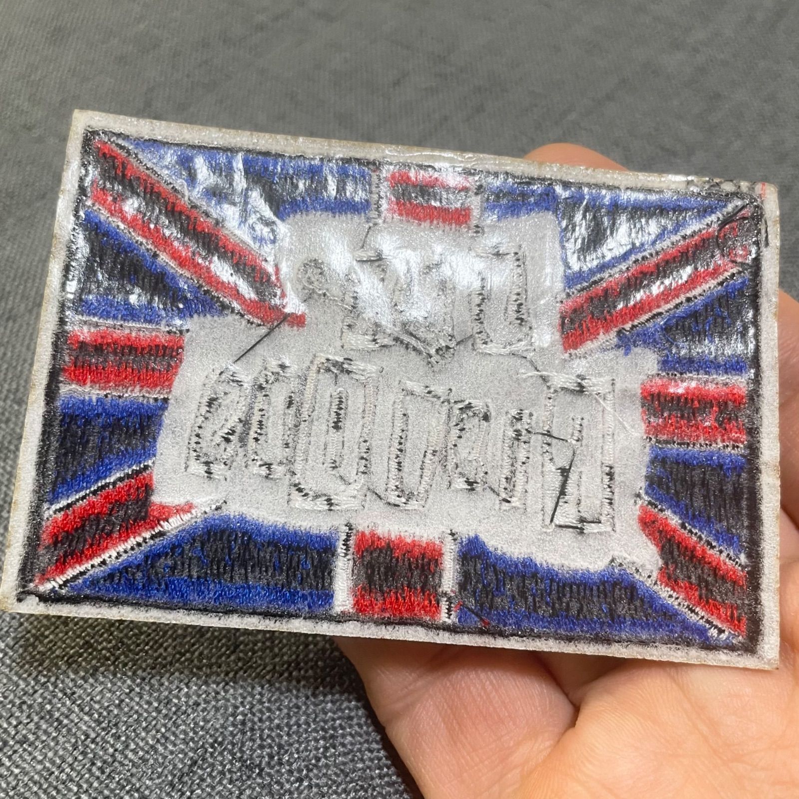 350 刺繍ワッペン セックス・ピストルズ アイロンプリント アップリケ