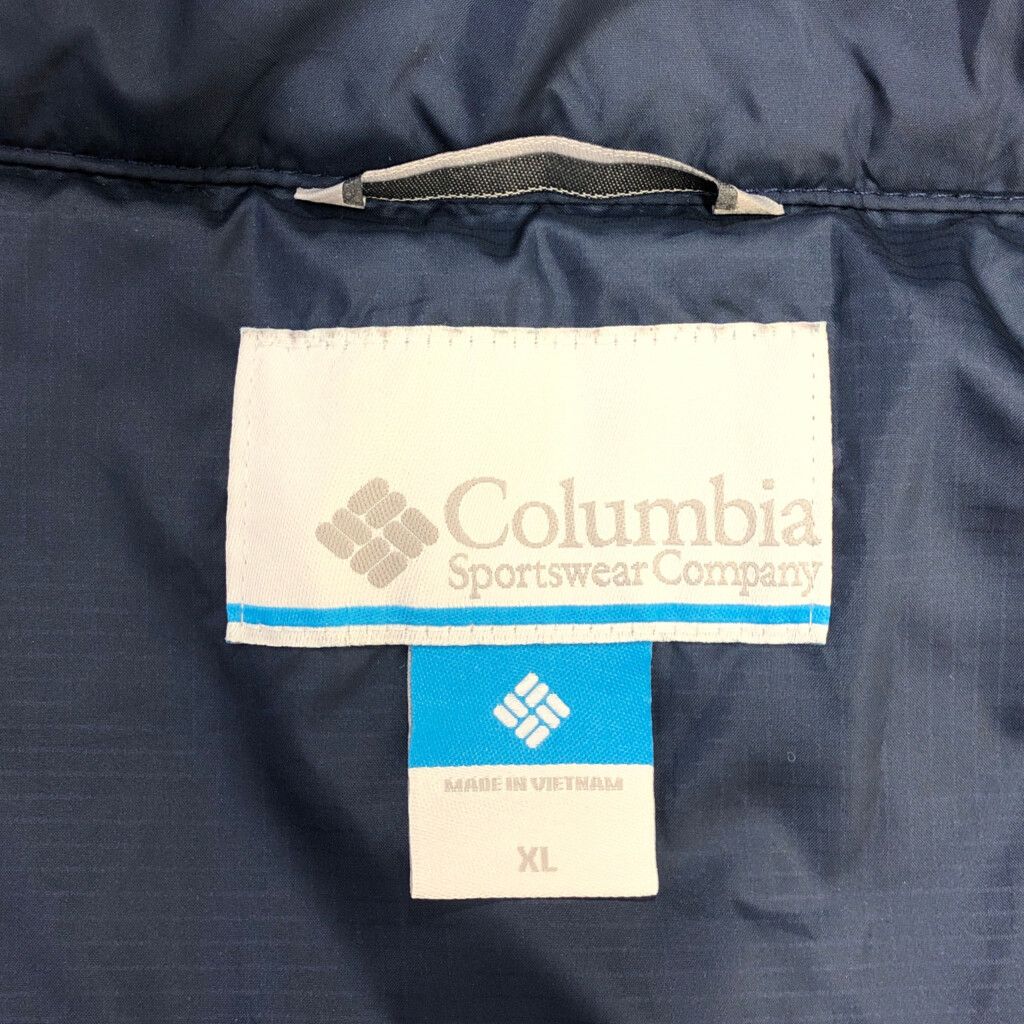 Columbia コロンビア ダウンジャケット アウトドア ネイビー