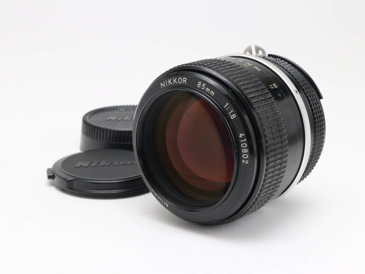 AB Nikon ニコン NIKKOR Ai改 85mm F1.8 初期不良返品可 44-301