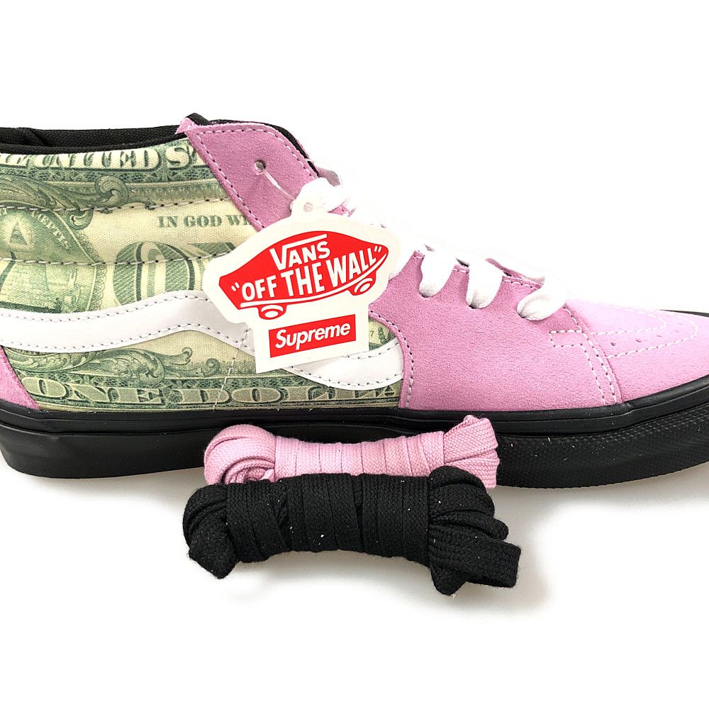 特価HOT】 SUPREME シュプリーム ×Vans 23SS Dollar Skate Grosso Mid