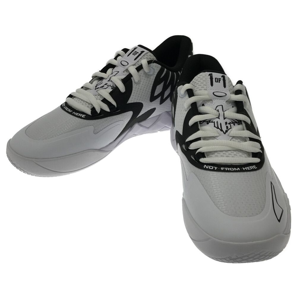 PUMA (プーマ) MB.01 LO ラメロ・ボール ローカットスニーカー