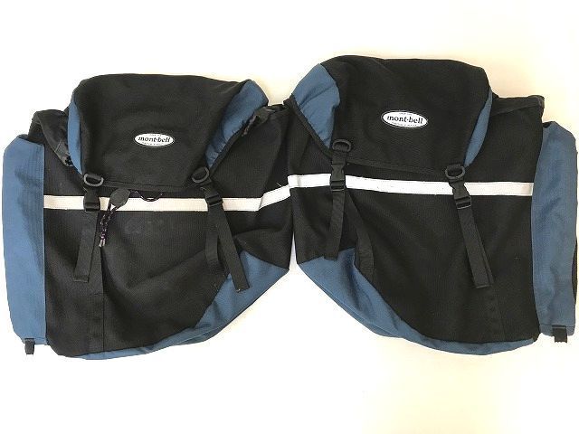 mont-bell モンベル 自転車バッグ リアサイドバック 2個セット - メルカリ