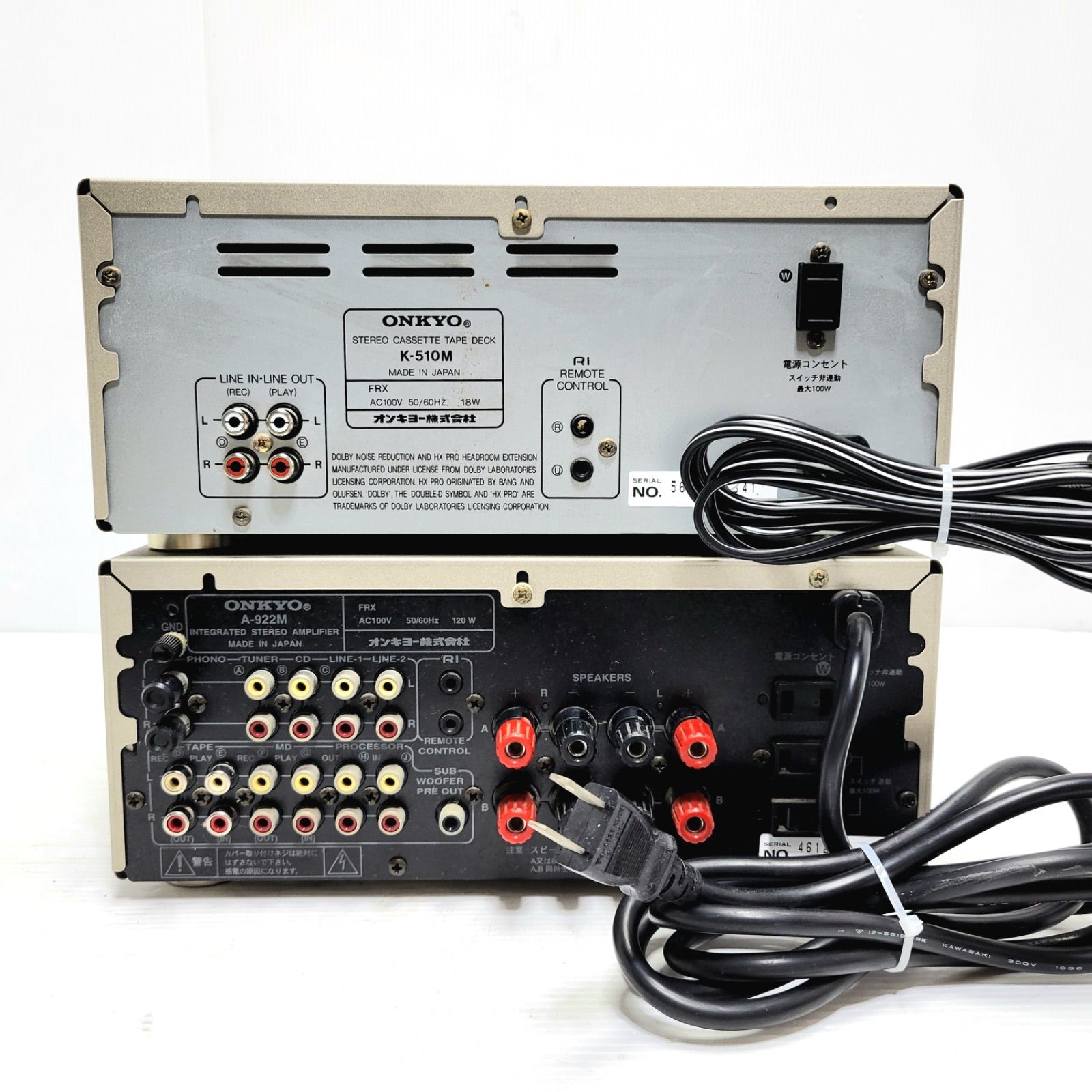 ONKYO カセットデッキ
