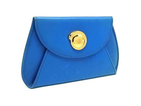 □美品□ Cartier カルティエ パンテール レザー ポーチ マルチ