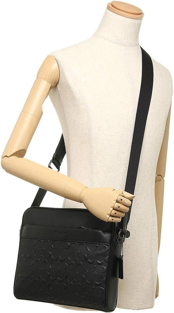 ◆新品◆COACHバッグ F28455 ブラックフライトバッグ ショルダーバッグ ◇新品◇COACHバッグ F28455 ブラックフライトバッグ ショルダーバッグ