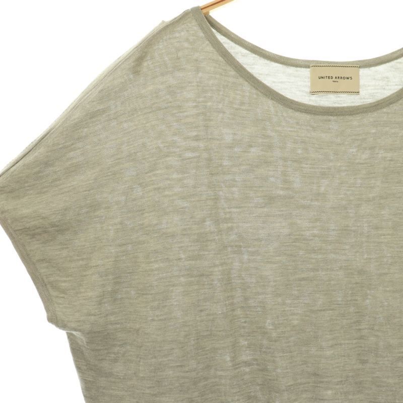 新品タグ付き　ユナイテッドアローズ　半袖ニット UNITED ARROWS｜ユナイテッドアローズのニット/セーター（半袖