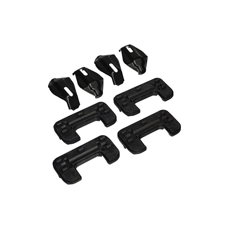 Terzo テルッツォ (by PIAA) ルーフキャリア ベースキャリア ホルダー 4個入 ブラック 【トヨタ ランドクルーザー200 UZJ20#】 EH373