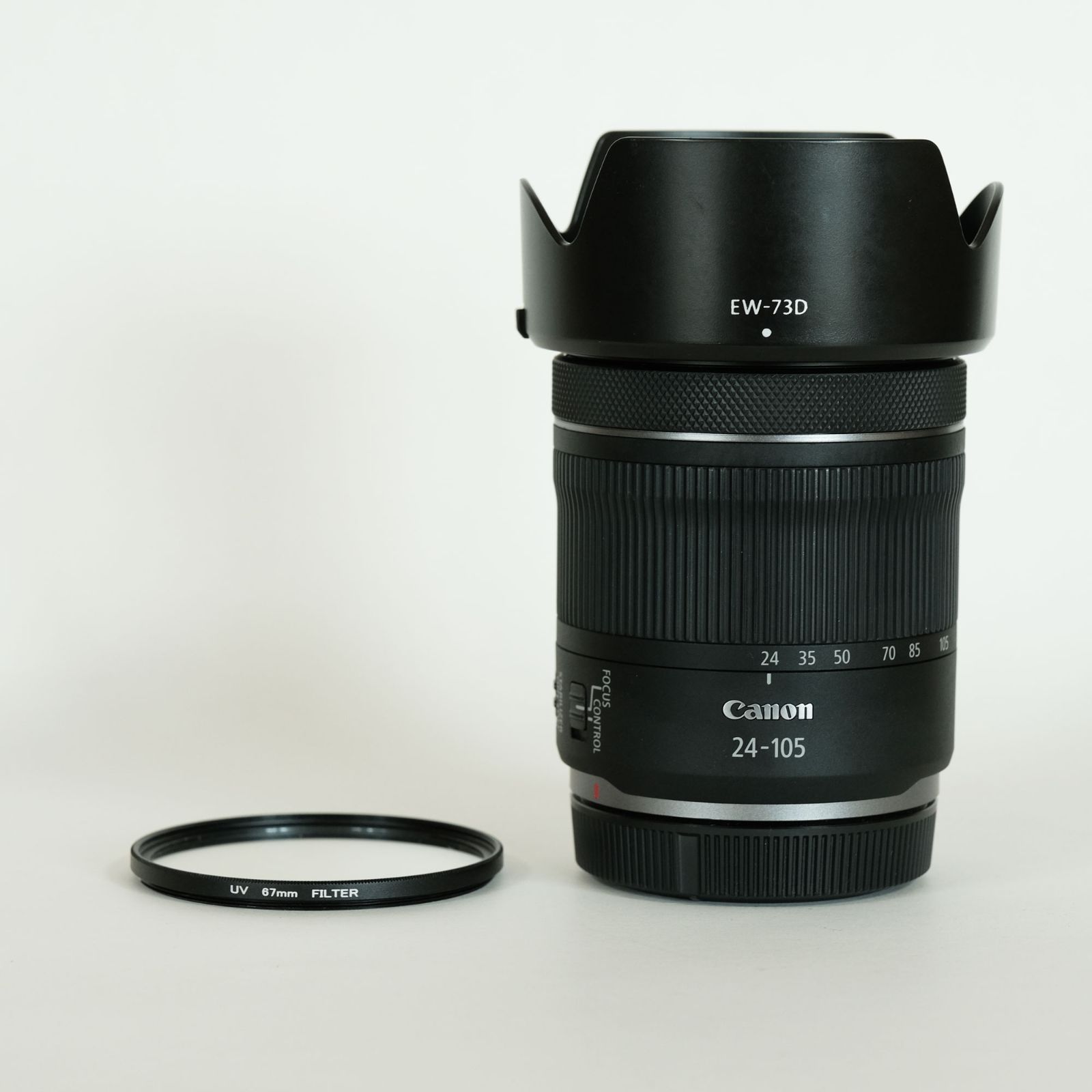キャノン RF24-105mm F4-7.1 IS STM 良品|フィルター・フード付 キャノン RF24-105mm F4-7.1 IS STM 良品|フィルター・フード付