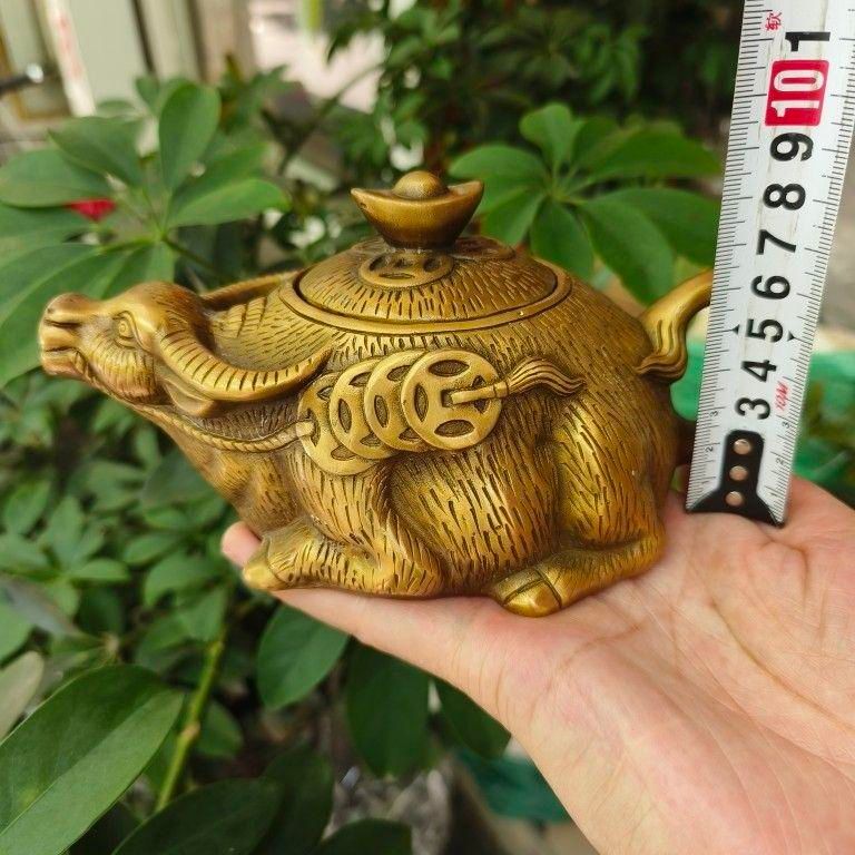茶器/茶道具 飾茶壺（飾壺）】 仁清写し 藤 菁宝作（口覆仕服
