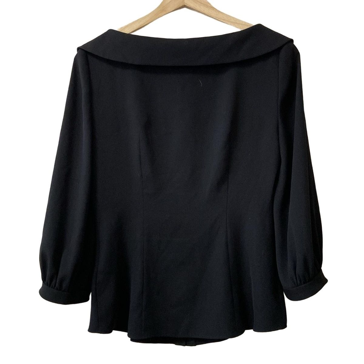 美品　FOXEY NEWYORK フォクシー　Tシャツ　ブラウス　ロゴプレート FOXEY NEW YORK(フォクシーニューヨーク) 長袖シャツブラウス
