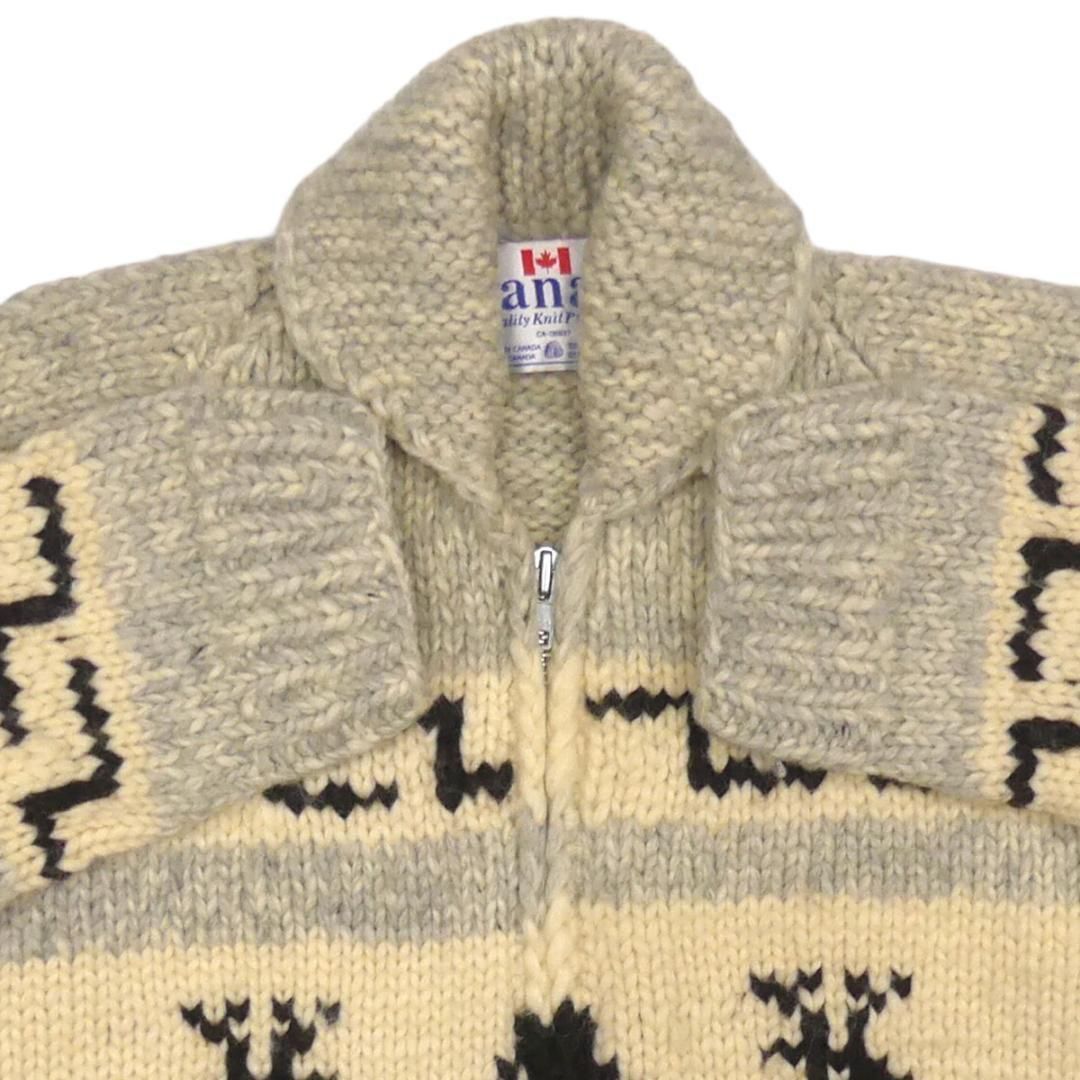 カウチン セーター kanata ニット XL カナダ製 カナタ HN1858