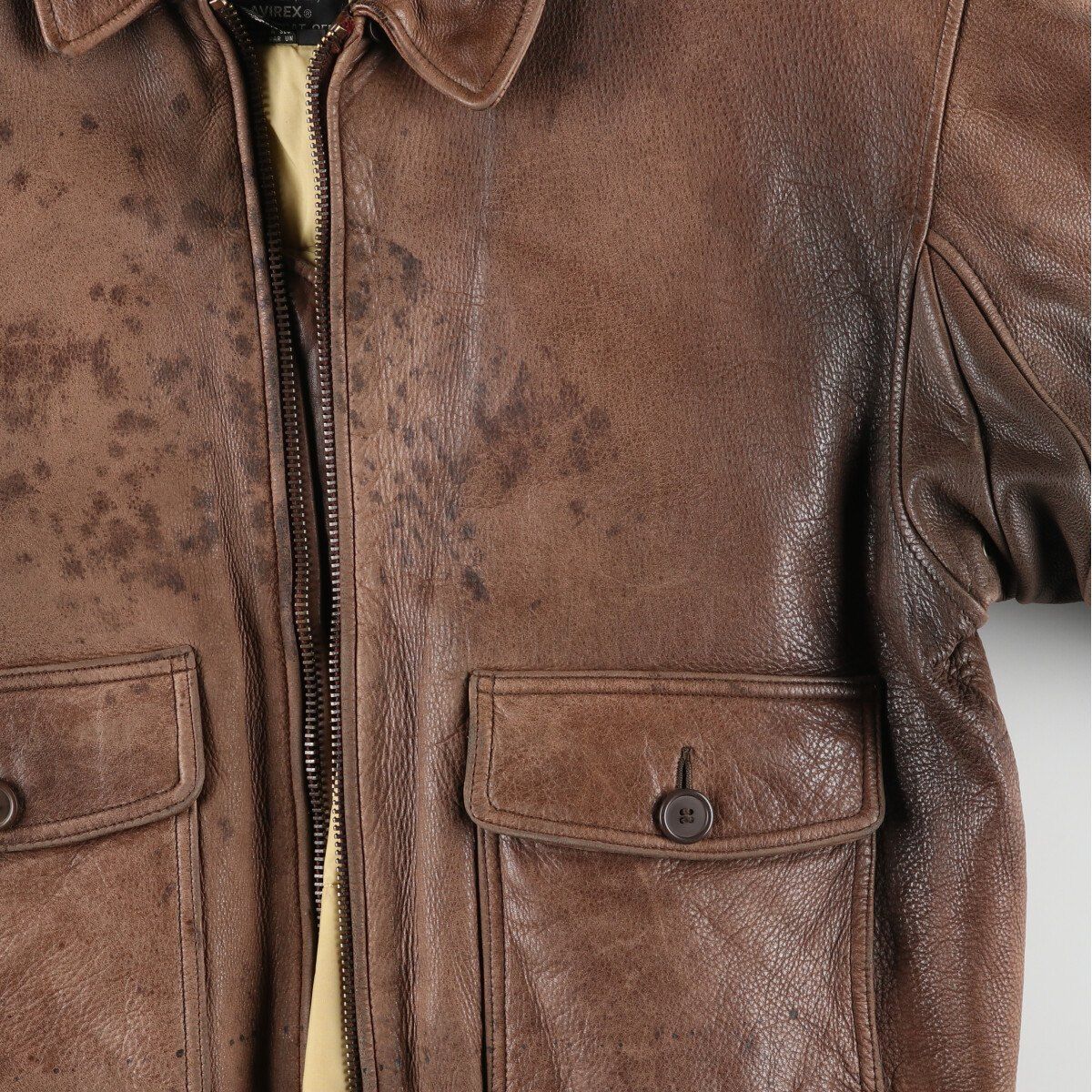 古着 アヴィレックス AVIREX G-1タイプ レザーフライトジャケット  