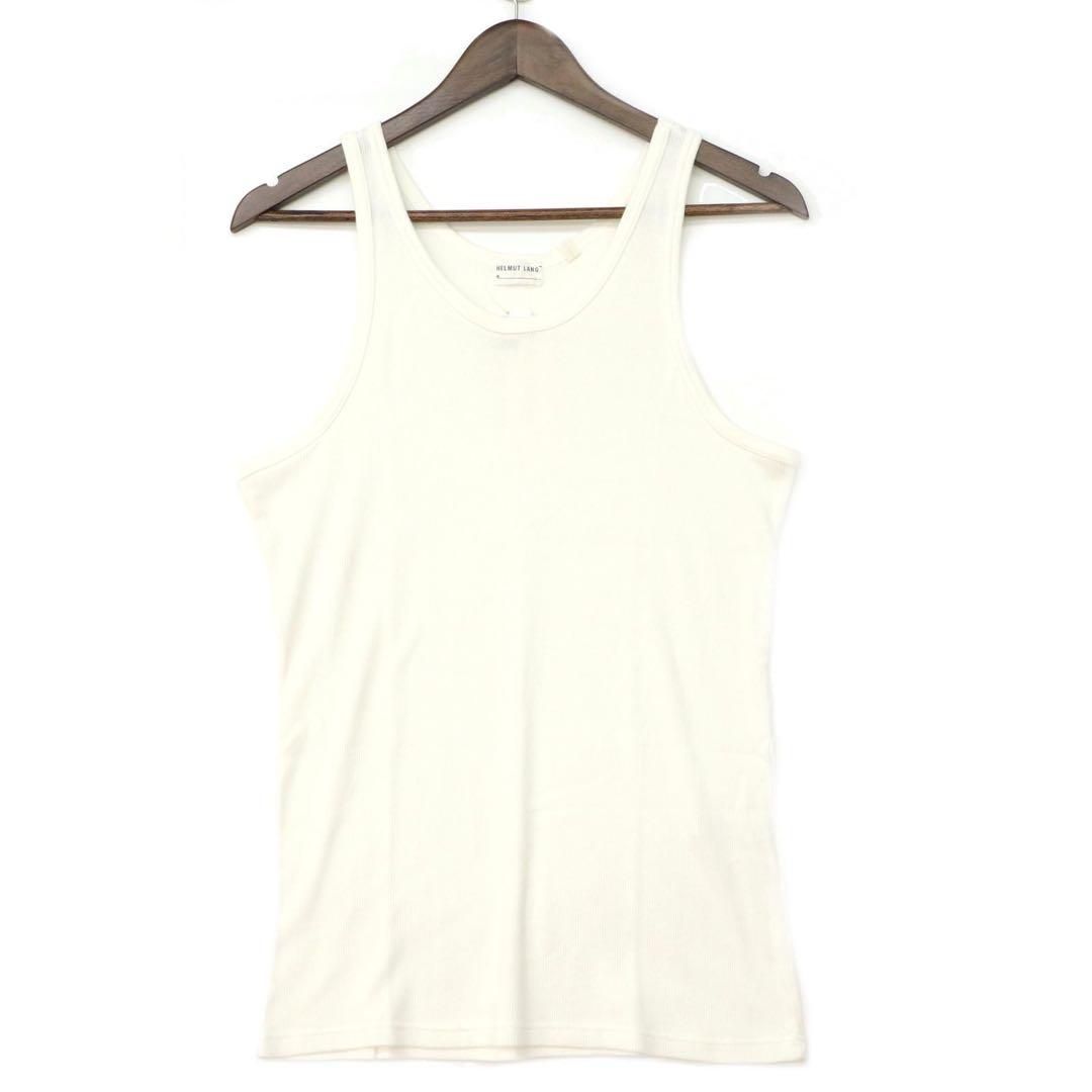 ♥品 1999年 HELMUT LANG 背面ロゴ プリント タンクトップ 2208718