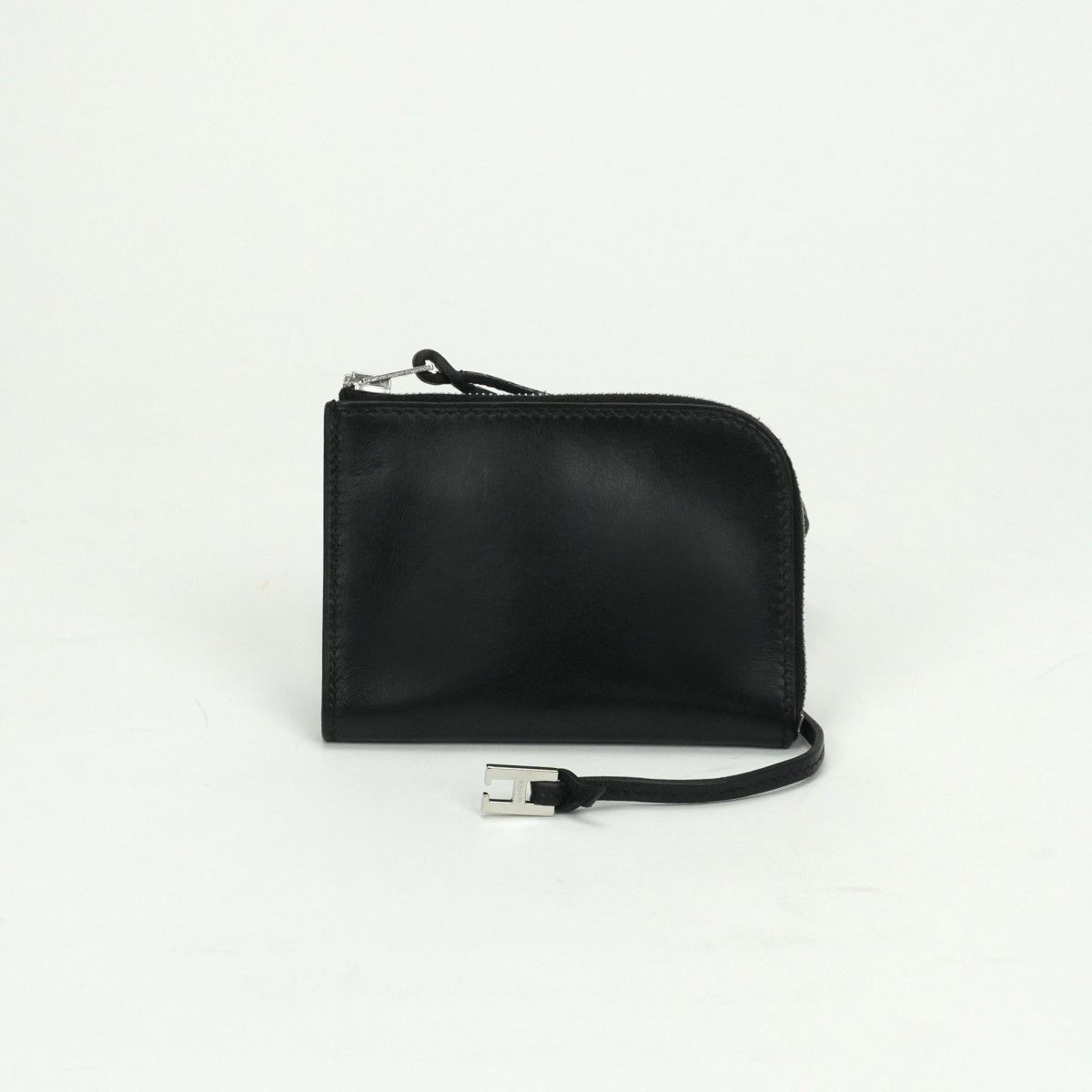 エルメス HERMES リミックス 財布 コインケース 小銭入れ バレニア シェーブル ノワール noir ブラック Black 黒 シルバー金具