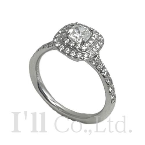 Tiffany&Co. ティファニー ソレスト エンゲージメント リング PT950 
