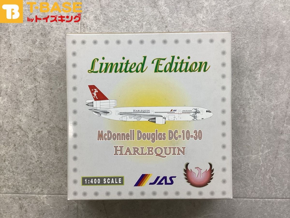 ❶　1/400　JAS　DC-10-30 JA8550 ハーレクインエア ➀ 1/400 JAS DC-10-30 JA8550 ハーレクインエア - メルカリ