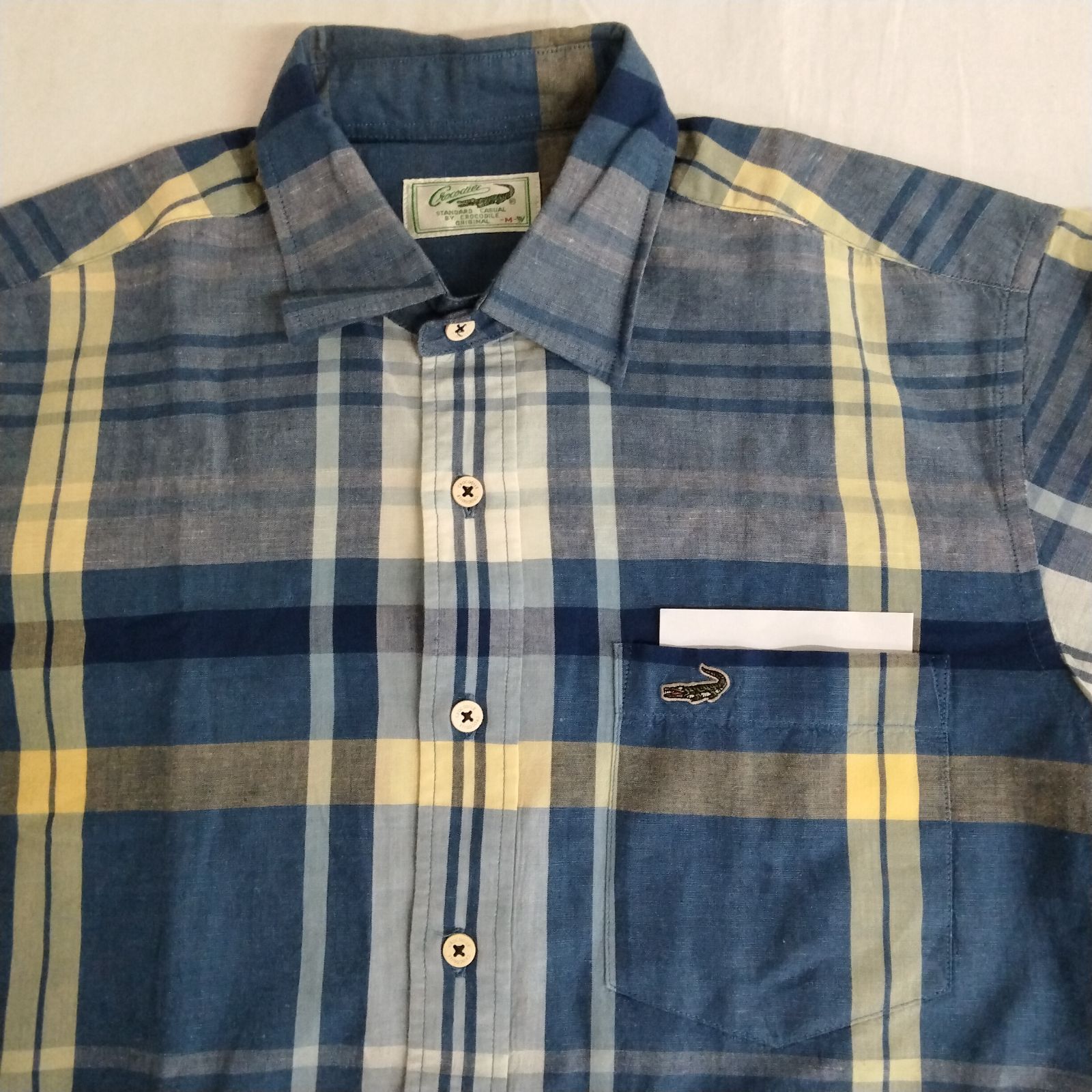 CROCODILE チェック柄 半袖シャツ新品 クロコダイル＞チェック柄半袖シャツ - ベルーナ【公式】