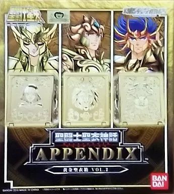 フィギュア　聖闘士聖衣神話APPENDIX 黄金聖衣箱 Vol.2 蟹座(キャンサー)/獅子座(レオ)/乙女座(バルゴ) 「聖闘士星矢」 FIG]魂ウェブ商店限定 聖闘士聖衣神話APPENDIX 黄金聖衣箱 Vol.2