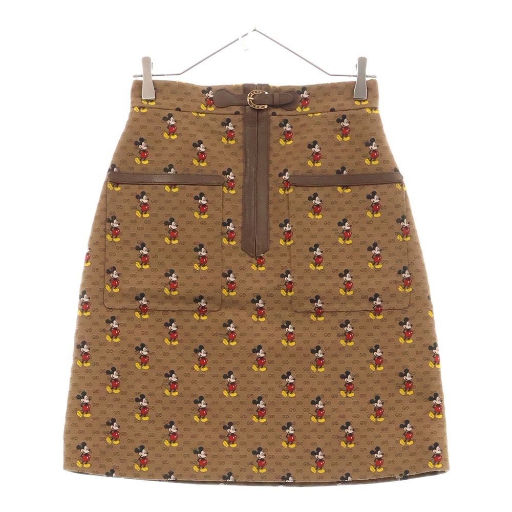 GUCCI DISNEY グッチディズニー　スカート GUCCI (グッチ) xDisney GG Mickey Mouse Skirt ミッキー総柄 2