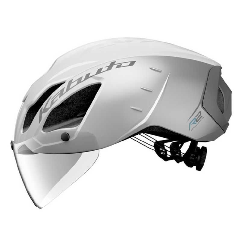 送料無料 ♥ 未開梱 オージーケーカブト 自転車用ヘルメット エアロ-R2 AERO-R2 S|Mサイズ 55～58cm|マットホワイト AERO_R2