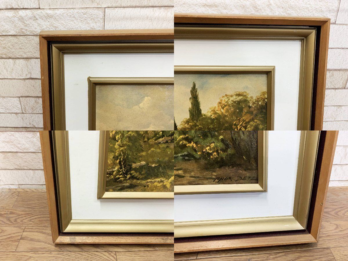 ベッツ作 風景画