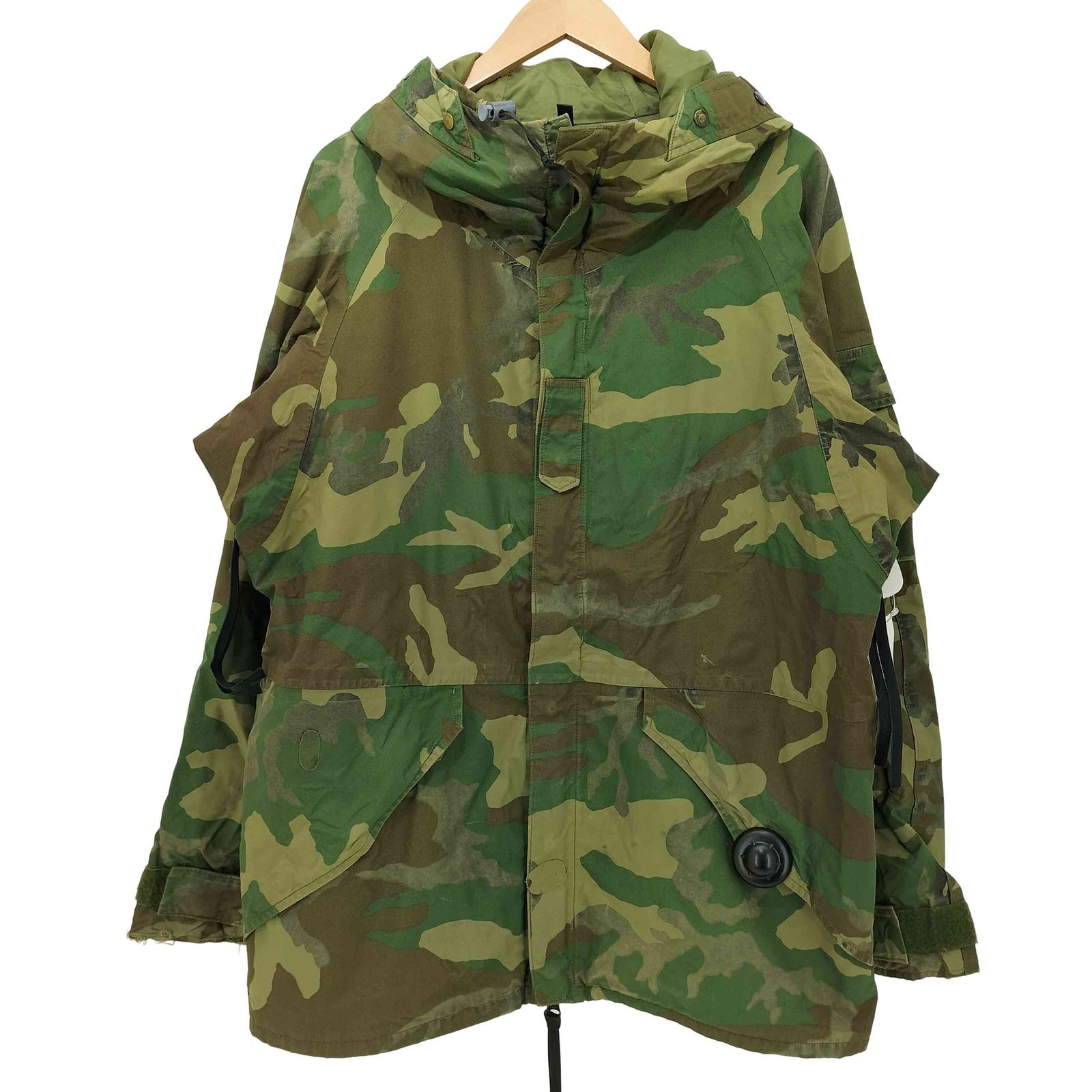 U.S. ARMY(ユーエスアーミー) EQUA INDUSTRIES社 PARKA COLD WELTRER CAMOUFLAGE メンズ  MEDIUM-REGULAR【中古】【ブランド古着バズストア】 ユーエスアーミー U.S. ARMY EQUA INDUSTRIES社 PARKA COLD WELTRER