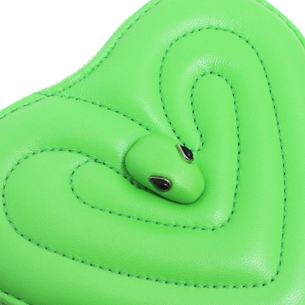 新品・未使用　BVLGARI コインケース ミントグリーン ブルガリ アンブッシュ AMBUSH コラボ セルペンティ コイン