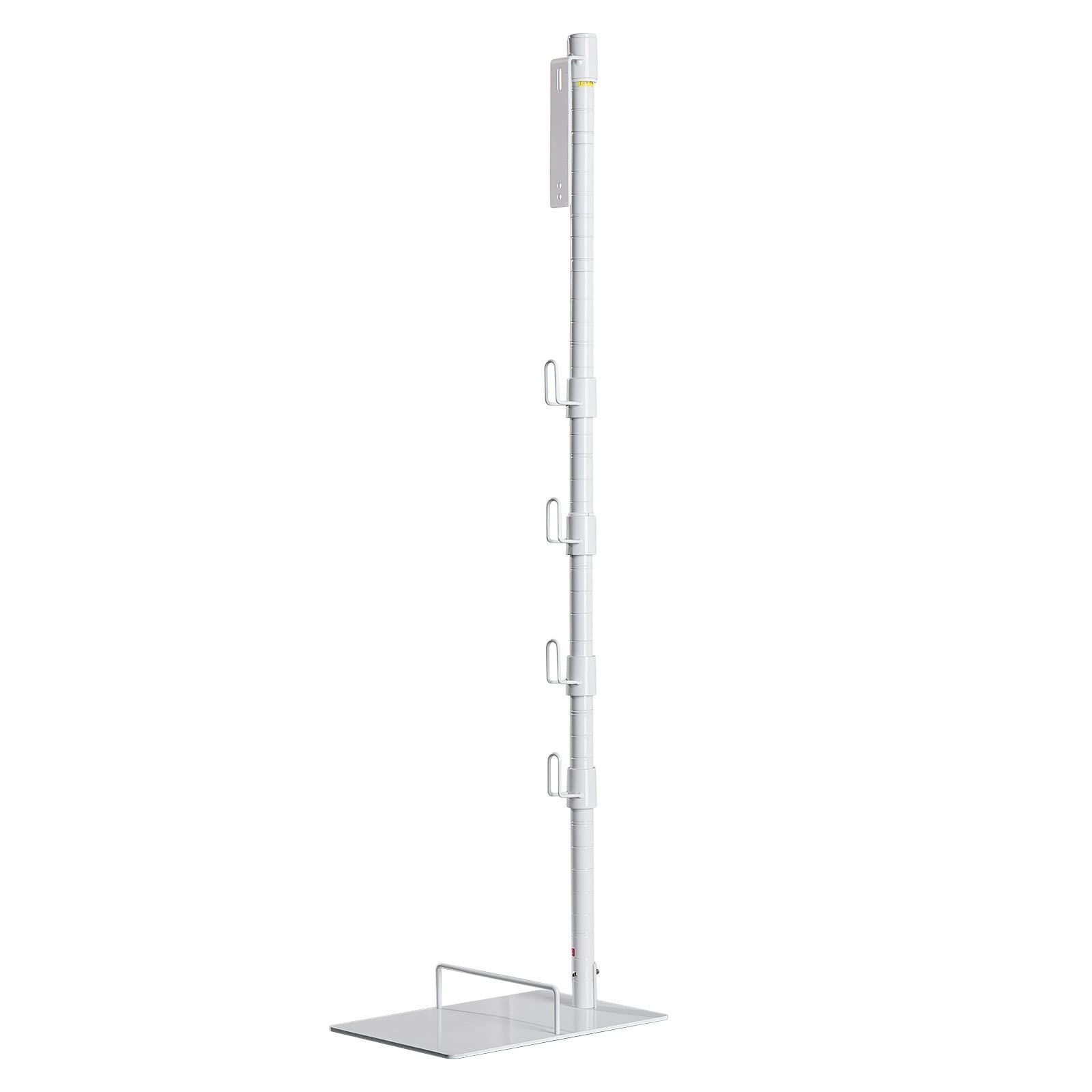 Size Micro SV33 SV18 シリーズ対応_Color ホワイト ダイソン 1.5kg スタンド dyson micro 1.5kg SV18FF Digital Slim 対応 スチール ダイソン掃除機スタンド 壁掛け収納 ホワイト