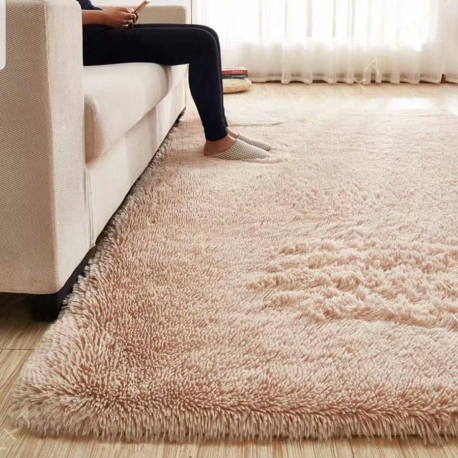ラグ マット カーペット 2畳 4畳 洗える 厚手 すべり止め ホットカーペット 床暖可 北欧 可愛い お洒落 ラグ 低反発ラグ 極厚 抗菌 防ダニ加工 無地 ラグマット